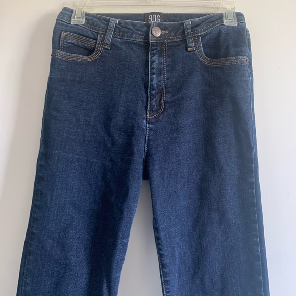 Urban Outfitters BDG Dark Wash Skinny Straight Jeans size 27 EUC - Picture 3 of 7